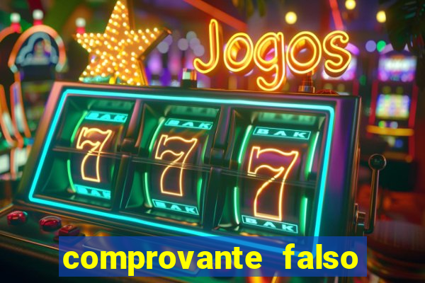 comprovante falso de 50 reais